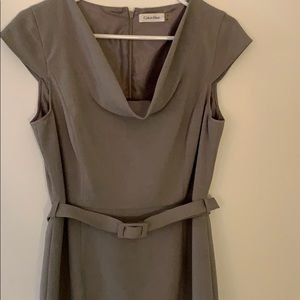 Belted Calvin Klein dress size 8 p